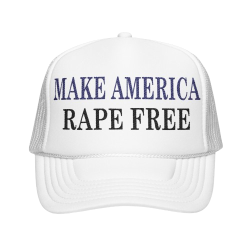 Make America Rape Free hat - front product shot